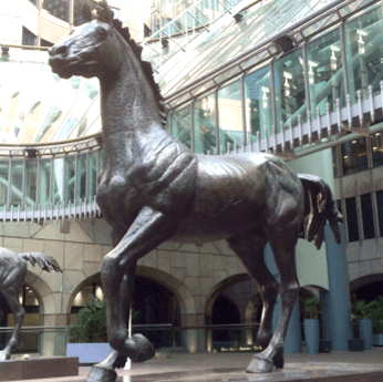 Bronze sculpture restoration London