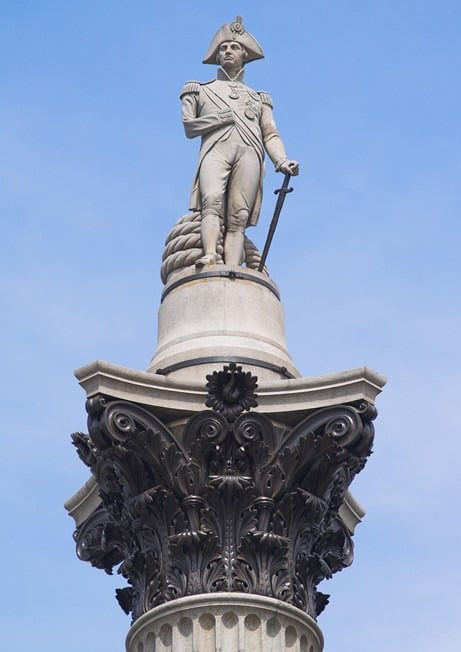 Nelsons Column - Sculpture Restoration