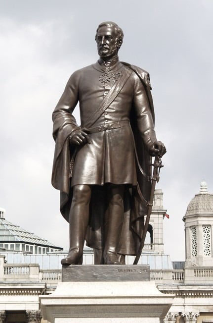 Conservation of Sir Havelock sculpture, Trafalgar Square