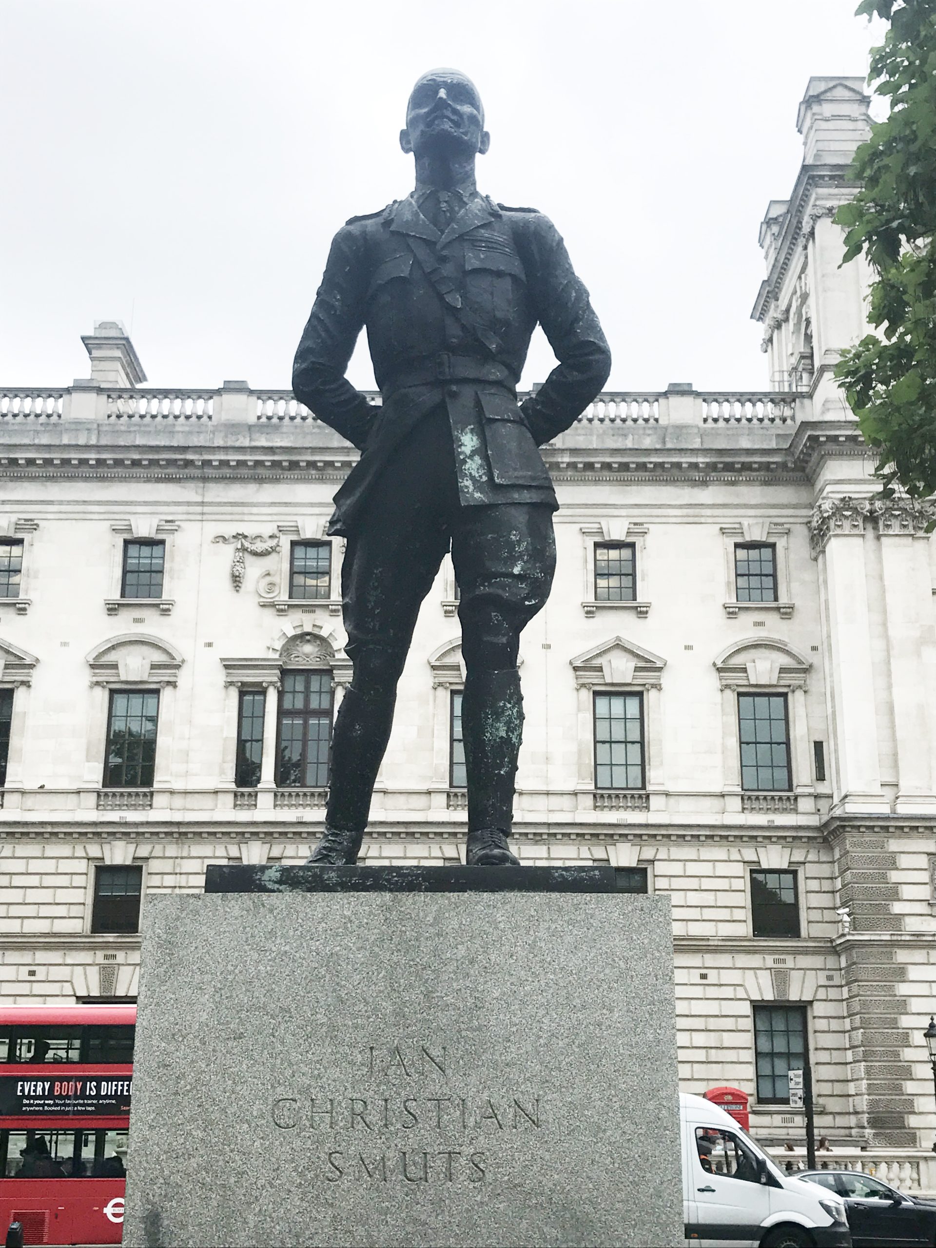 Monument restoration of Field Marshall Smuts, Jacob Epstein.