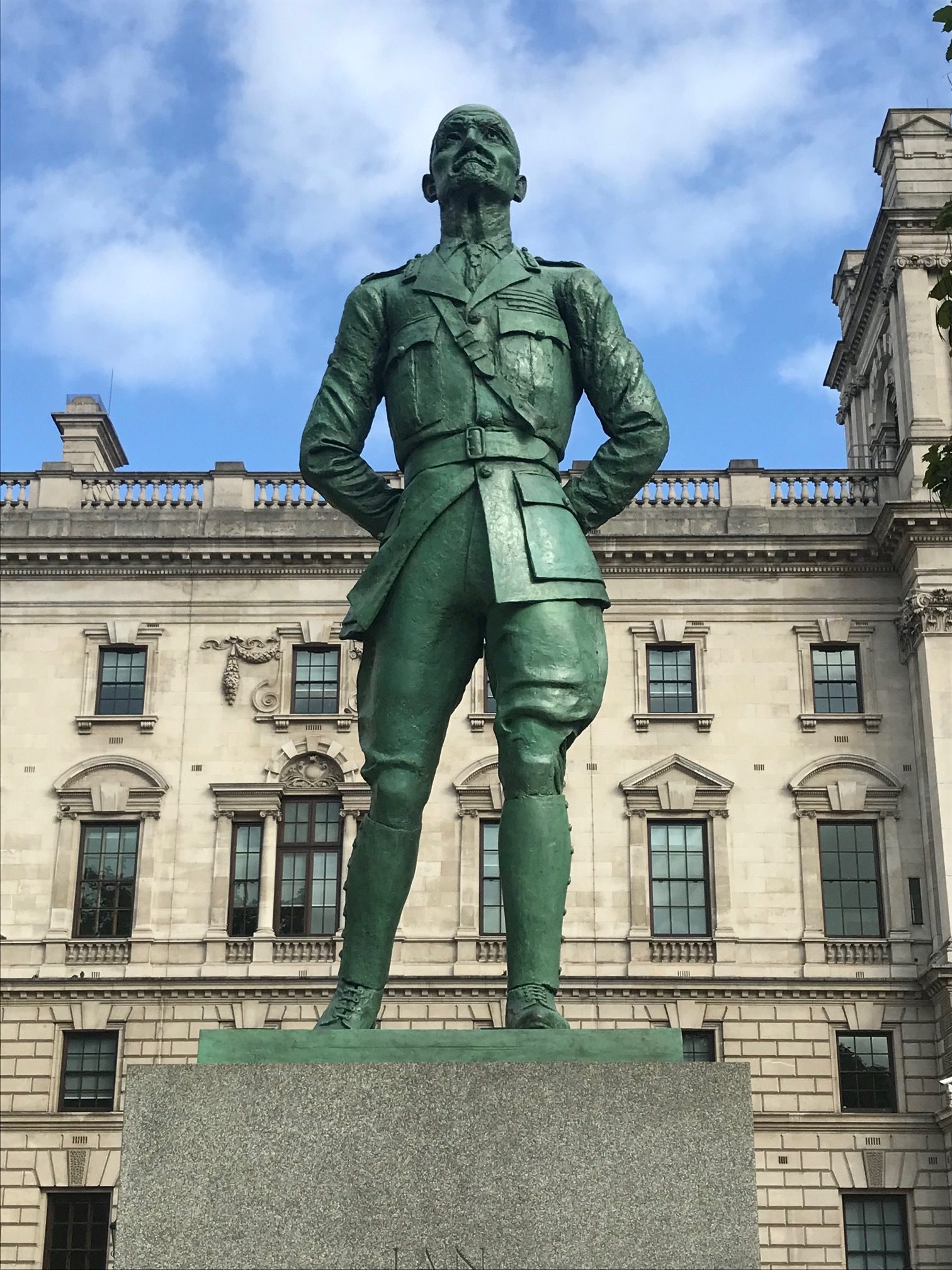 Monument restoration of Field Marshall Smuts, Jacob Epstein - After Restoration